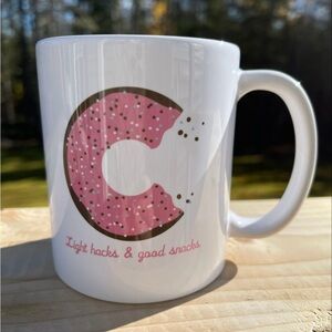 Lights Hacks & Great Snacks Equestrian Mug